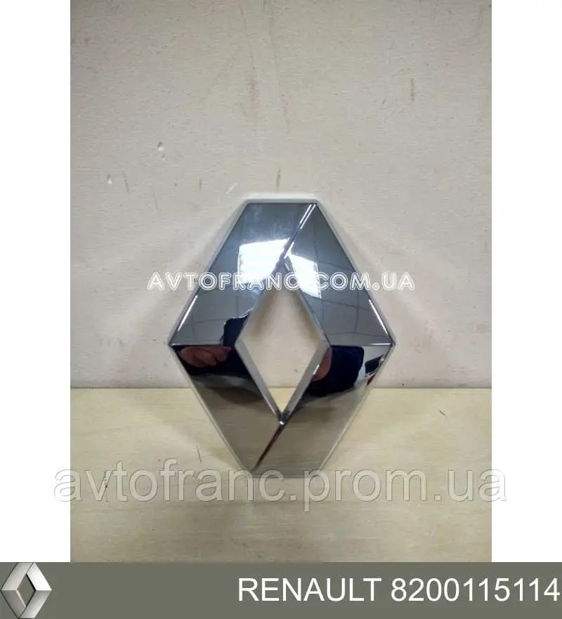 Эмблема решетки радиатора 8200115114 Renault (RVI)