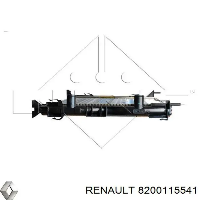 Радиатор охлаждения двигателя Renault (RVI) 8200115541 цена, от 54.60 USD