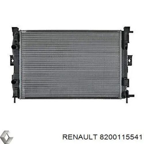 8200115541 Renault (RVI) radiador de esfriamento de motor