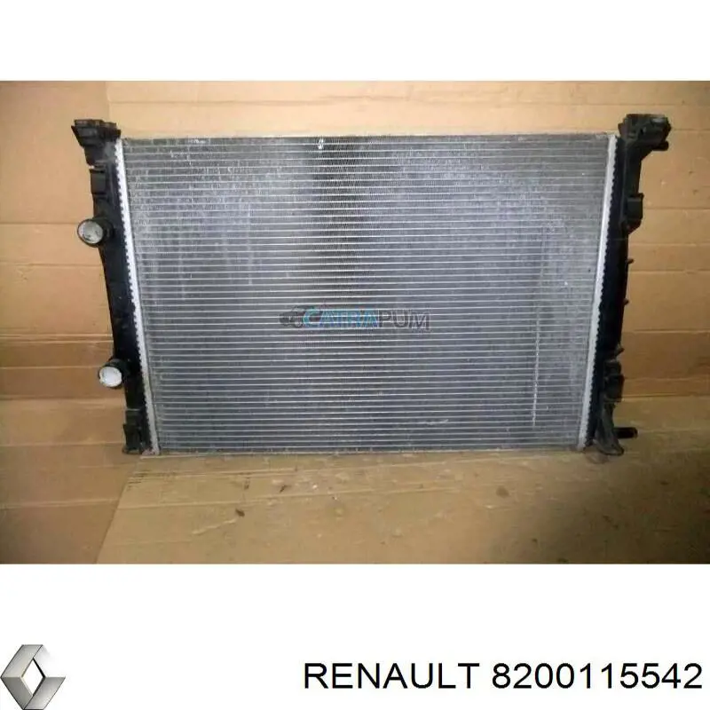 Купить 8200115542 Renault (RVI) Радиатор водяной