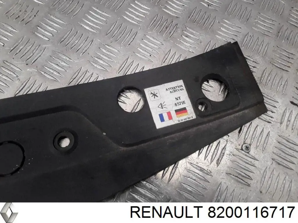 Защита замка капота Renault (RVI) 8200116717 цена, от 11.65 USD