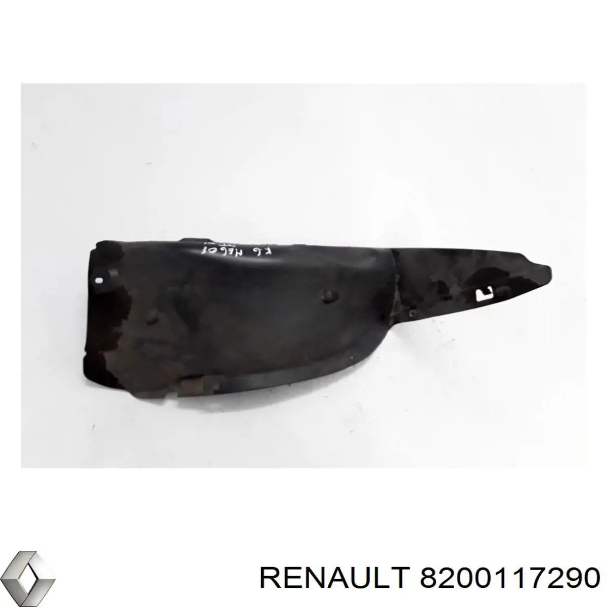 Подкрылок крыла заднего левый задний Renault (RVI) 8200117290 цена, от 4.09 USD