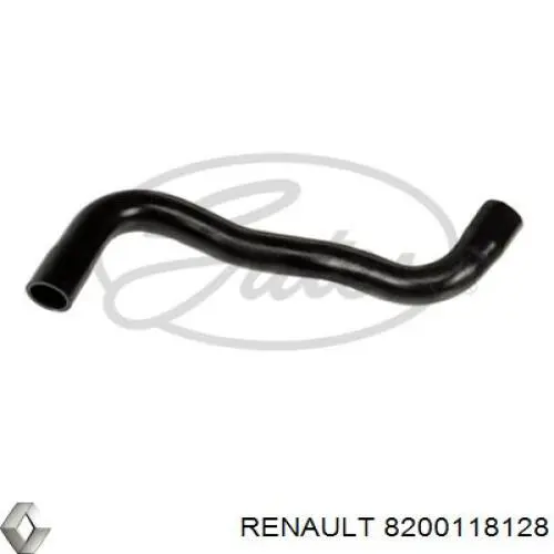 Патрубок радиатора 8200118128 Renault (RVI)