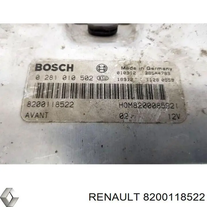 8200118522 Renault (RVI) 