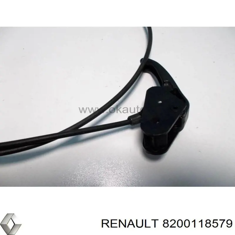 Трос капота Рено Сценик 1 (Renault Scenic)