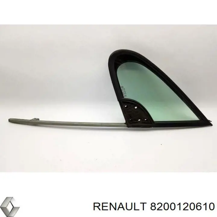 Стекло двери задней правой 8200120610 Renault (RVI)