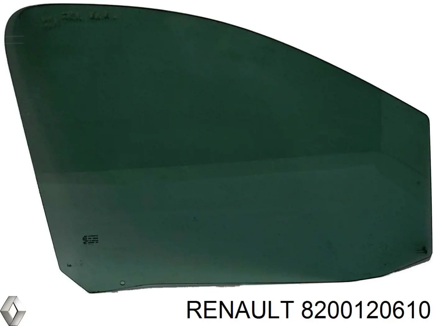 Стекло заднее правое Renault (RVI) 8200120610
