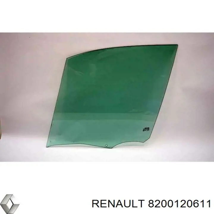 Купить 8200120611 Renault (RVI) Стекло двери задней левой