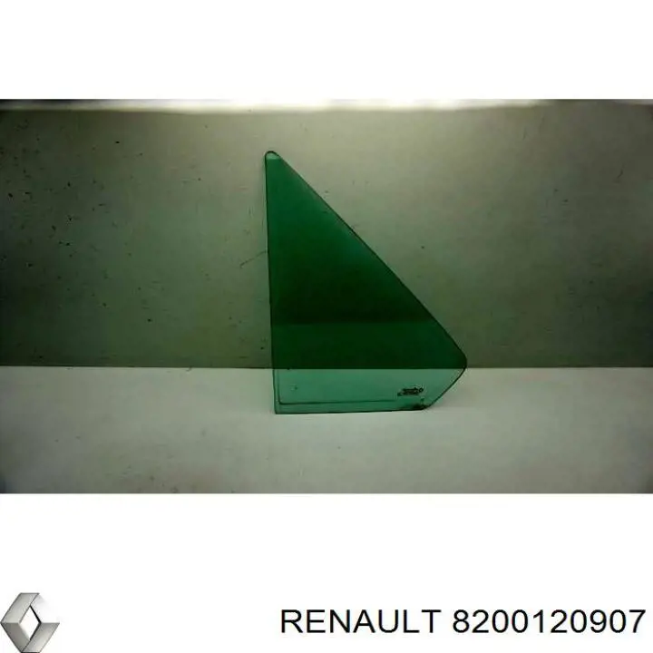 Стекло-форточка двери передней правой 8200120907 Renault (RVI)