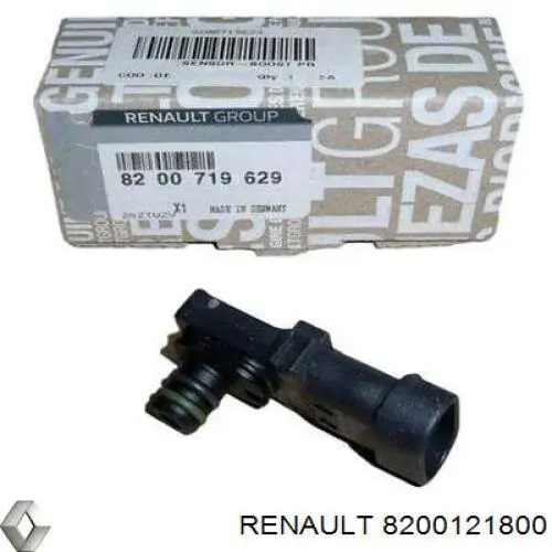 Sensor De Presion Del Colector De Admision 8200121800 Renault (RVI)