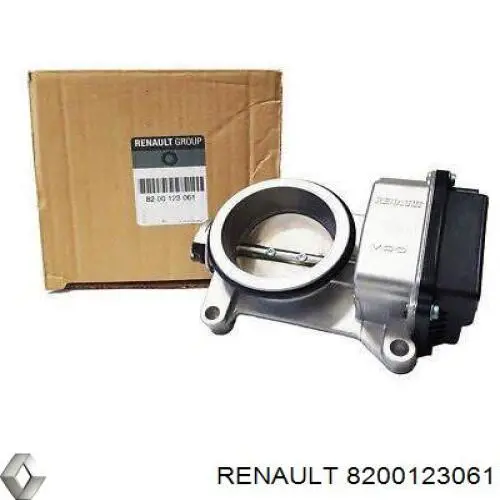 8200123061 Renault (RVI) Válvula de borboleta montada