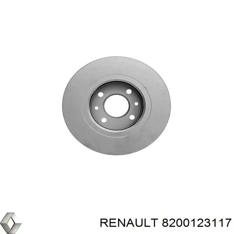 Тормоз дисковый передний Renault (RVI) 8200123117 цена, от 22.55 USD