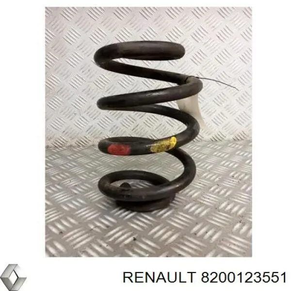 Купить 8200123551 Renault (RVI) Винтовая пружина подвеска
