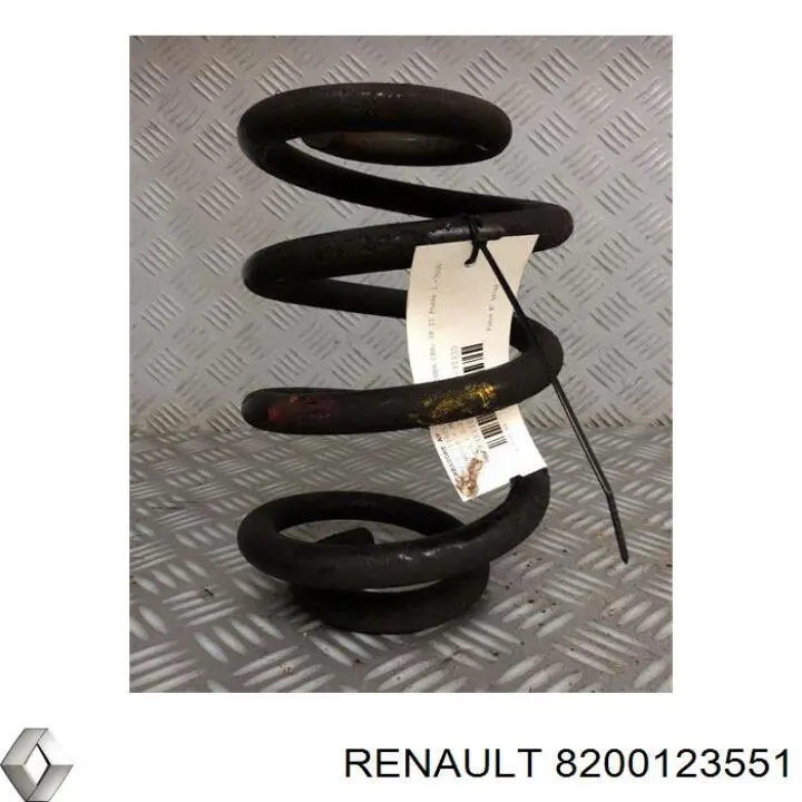 Пружина передняя Renault (RVI) 8200123551