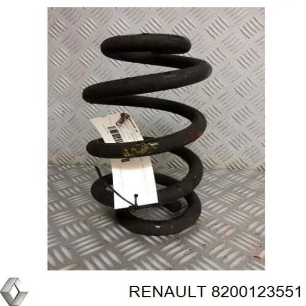 8200123551 Renault (RVI) Пружина передней подвески