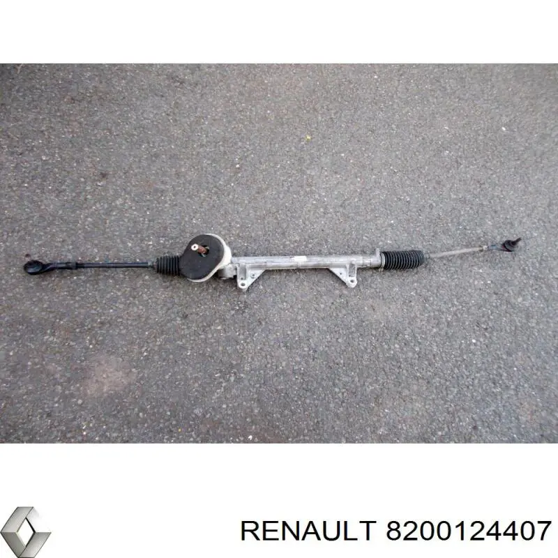 8200124407 Renault (RVI) cremalheira da direção