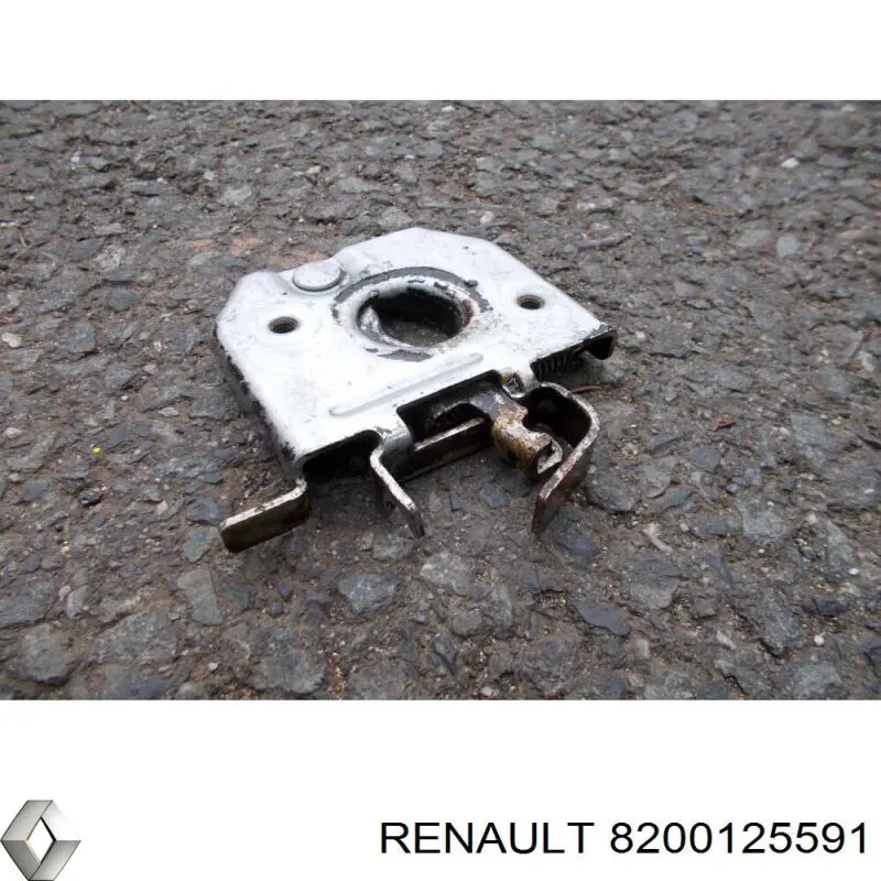 Cerradura del capó de motor 8200125591 Renault (RVI)