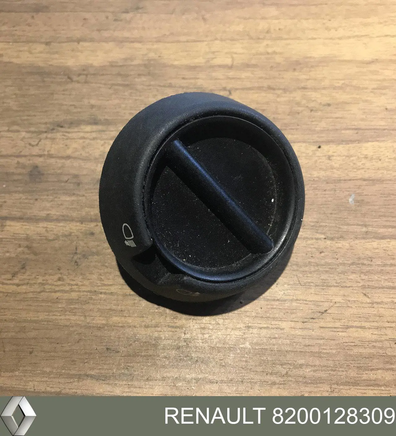Кнопка (регулятор) корректора фар 8200128309 Renault (RVI)
