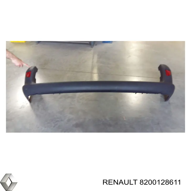 8200128611 Renault (RVI) бампер задний