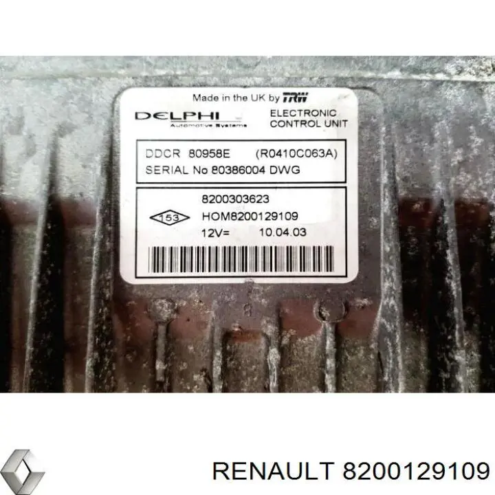  8200129109 Renault (RVI)
