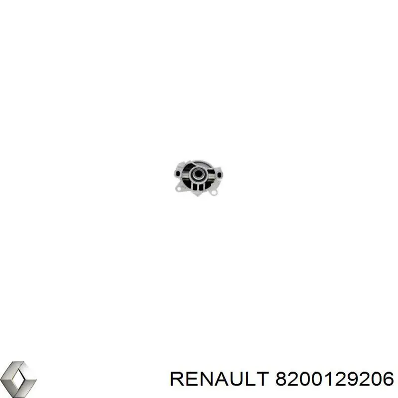 Помпа охлаждения Renault (RVI) 8200129206 цена, от 32.64 USD