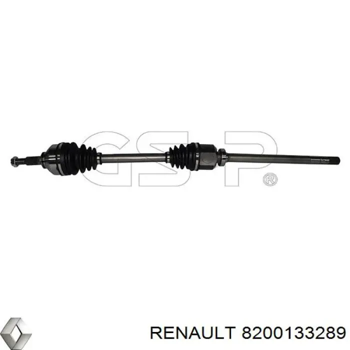 8200133289 Renault (RVI) полуось (привод передняя правая)