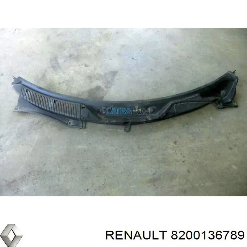 Решетка стеклоочистителей Renault (RVI) 8200136789 цена, от 15.50 USD