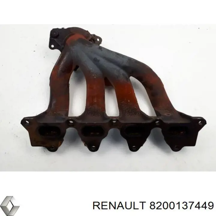 Коллектор выпускной 8200137449 Renault (RVI)