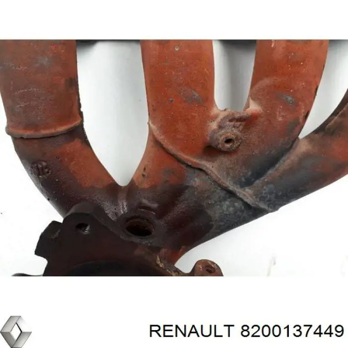 Газопроводы (коллектор выпускной) Renault (RVI) 8200137449 цена, от 22.55 USD