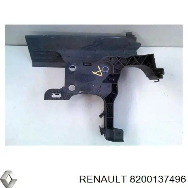 8200137496 Renault (RVI) суппорт радиатора правый (монтажная панель крепления фар)