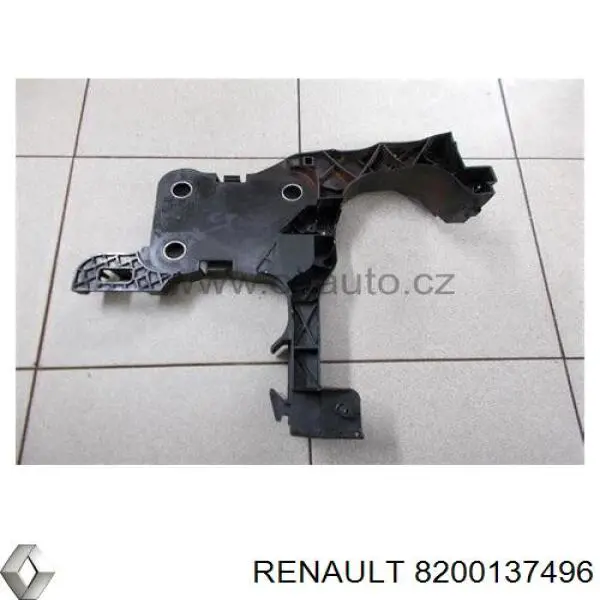 Суппорт радиатора правый (монтажная панель крепления фар) 8200137496 Renault (RVI)