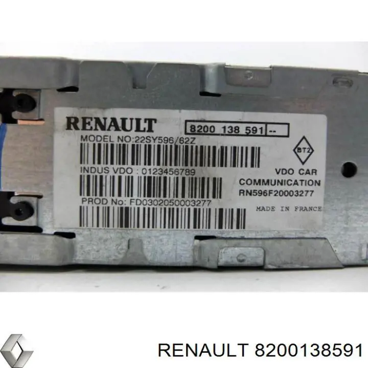  Renault (RVI) 8200138591 цена, от 52.68 USD