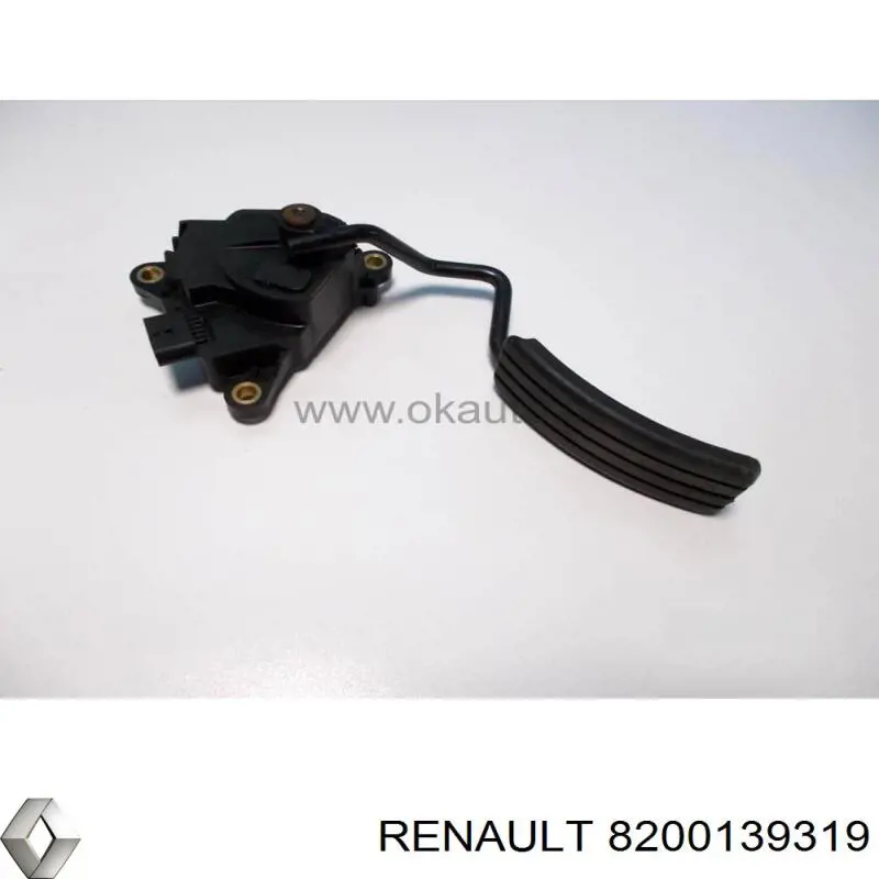 Педаль газа (акселератора) Renault (RVI) 8200139319 цена, от 28.18 USD