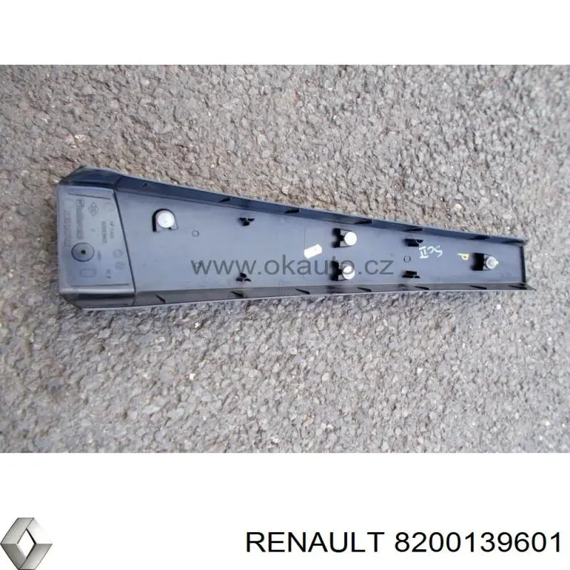 Накладка стойки кузова внешняя центральная правая Renault (RVI) 8200139601 цена, от 8.46 USD