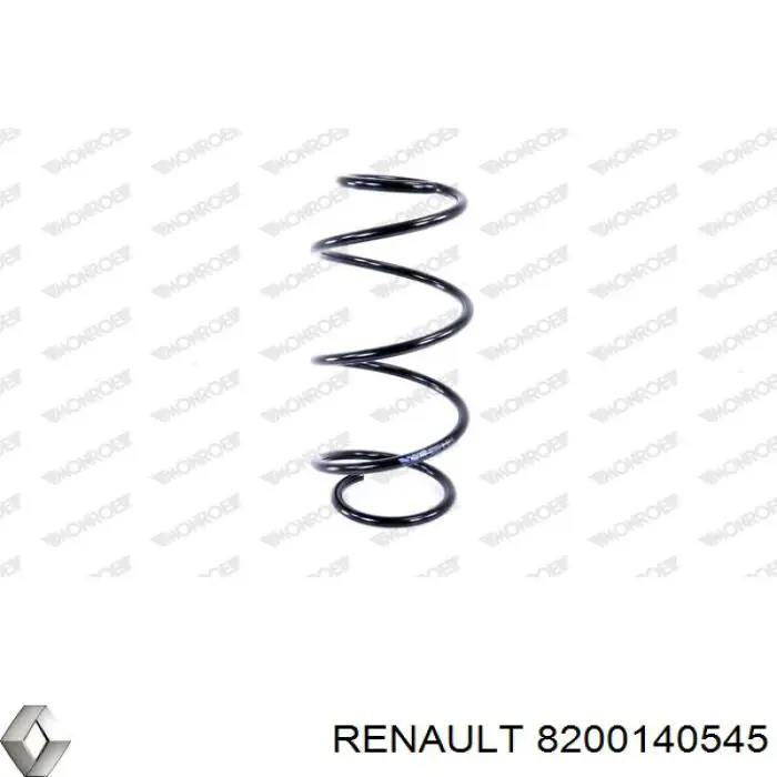 Купить 8200140545 Renault (RVI) Винтовая пружина подвеска