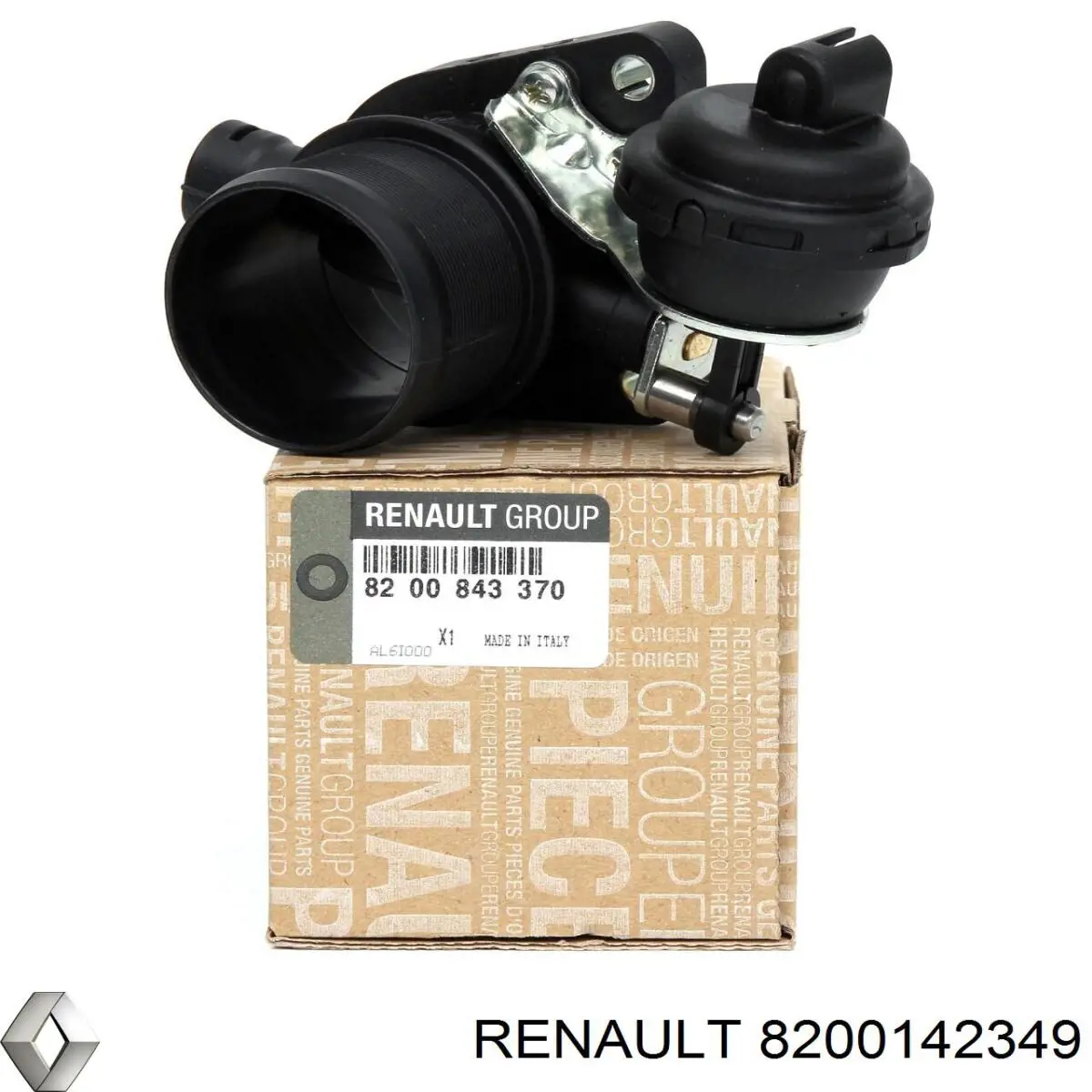Шланг/патрубок интеркуллера Renault (RVI) 8200142349 цена, от 114.78 USD