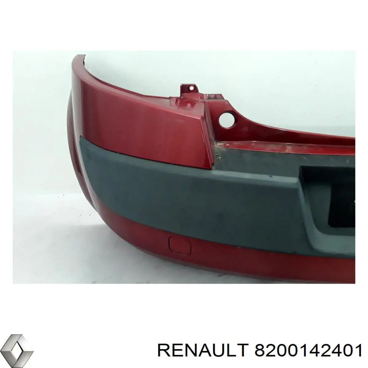 Бампер задний Renault (RVI) 8200142401