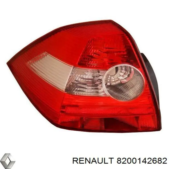 Фонарь задний левый 8200142682 Renault (RVI)