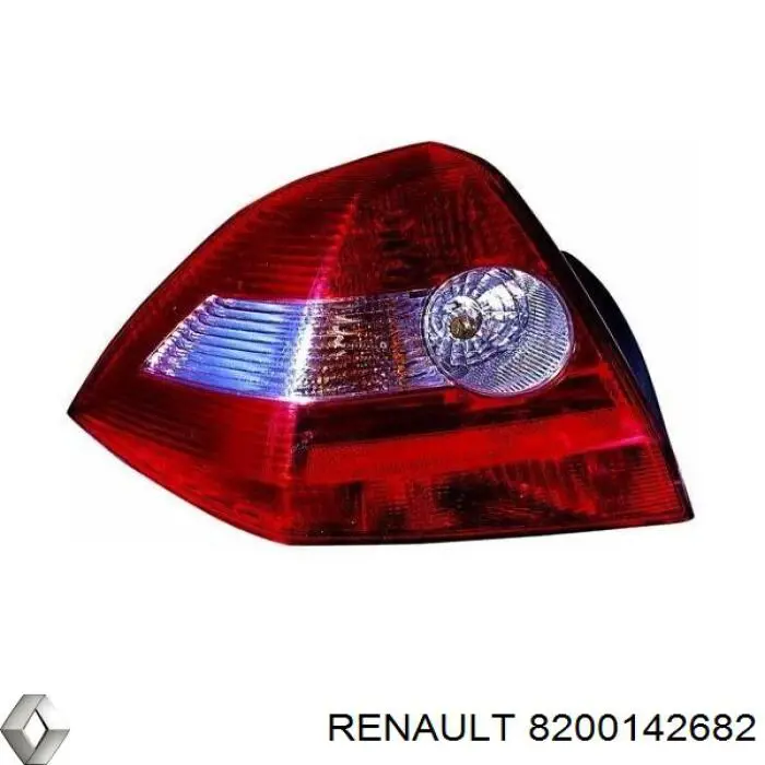 Задняя левая фара Renault (RVI) 8200142682 цена, от 52.55 USD