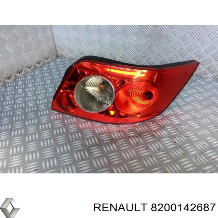 Фонарь задний правый Renault (RVI) 8200142687 цена, от 184.93 USD