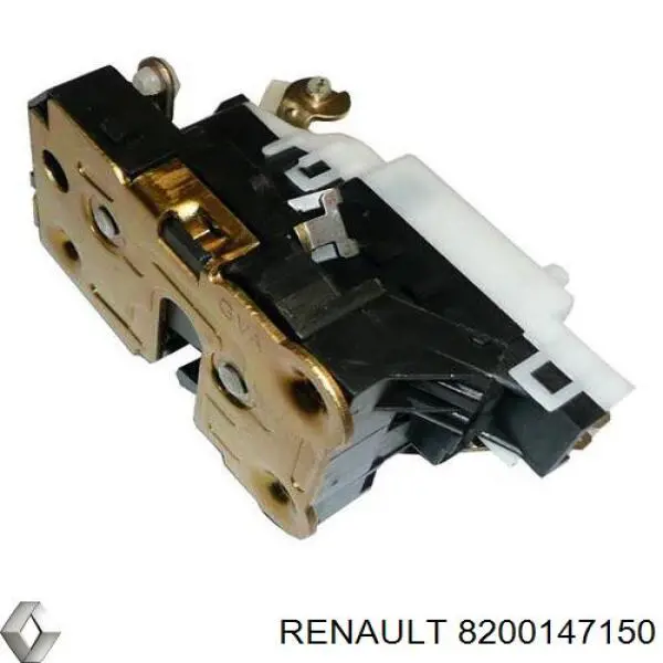 8200147150 Renault (RVI) fecho da porta dianteira direita
