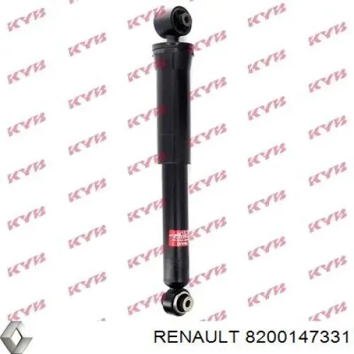 8200147331 Renault (RVI) amortecedor traseiro