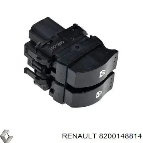 Кнопочный блок управления стеклоподъемником передний левый 8200148814 Renault (RVI)