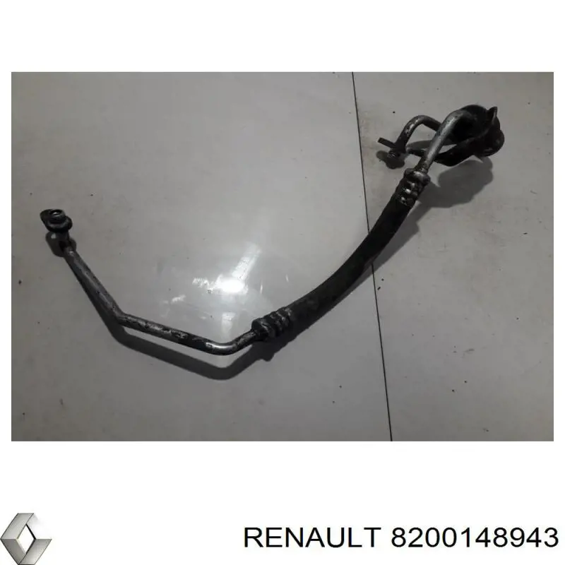 Tubería de alta presión, aire acondicionado, de compresor aire acondicionado a condensador 8200148943 Renault (RVI)