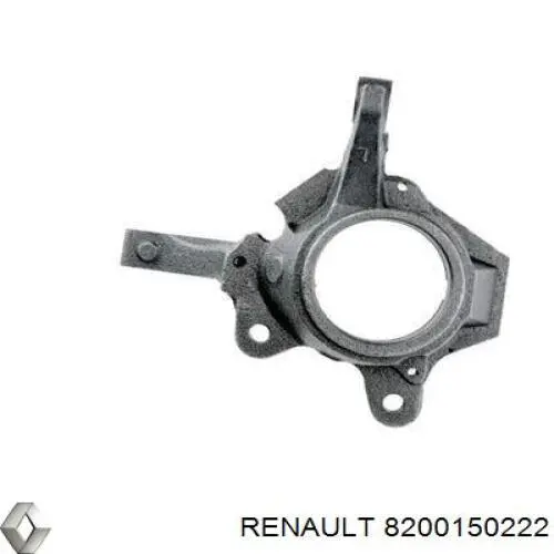 Pino moente (extremidade do eixo) dianteiro esquerdo Renault (RVI) 8200150222 preço, a partir de 86,08 USD