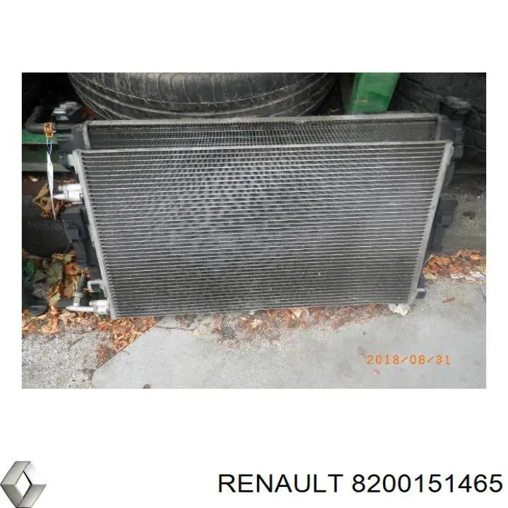Электровентилятор охлаждения в сборе Renault (RVI) 8200151465 цена, от 16.91 USD