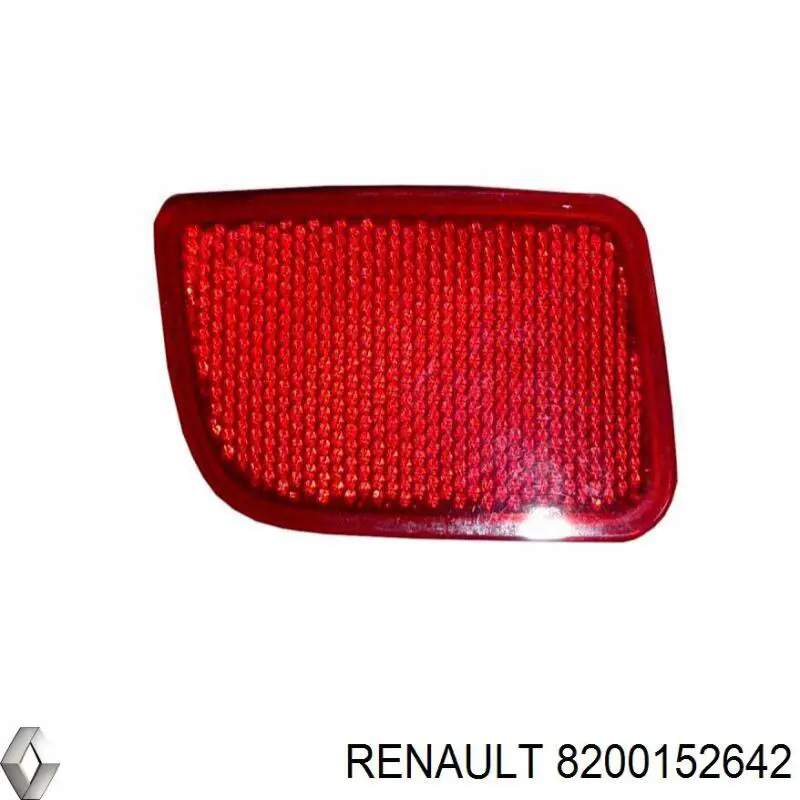 Левый отражатель заднего бампера Renault (RVI) 8200152642 цена, от 4.49 USD