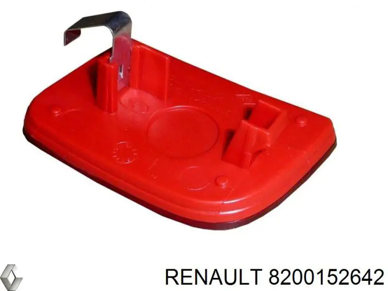 Левый отражатель заднего бампера 8200152642 Renault (RVI)