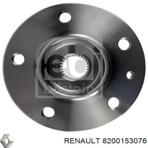 Ступица передняя 8200153076 Renault (RVI)