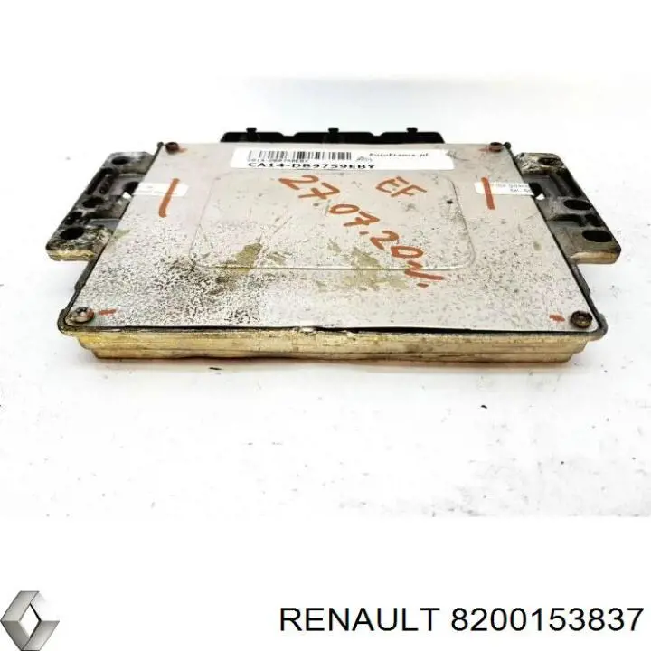 Блок управления двигателем 8200153837 Renault (RVI)